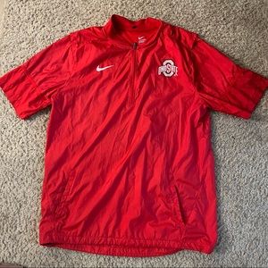 Nike Ohio State Short Sleeve Wind Breaker